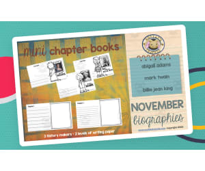 All About Influential Leaders | November Writing Packet