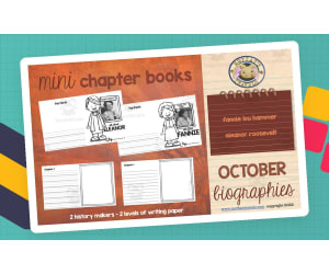 All About Influential Leaders | October Writing Packet