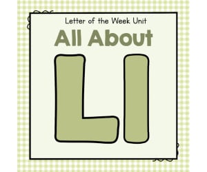 All About L - Letter of the Week Unit