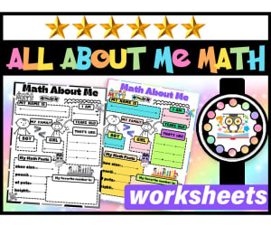 All About Me Math