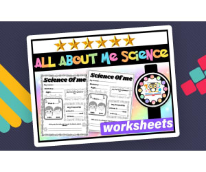 All About Me Science Activities  Beginning of the Year