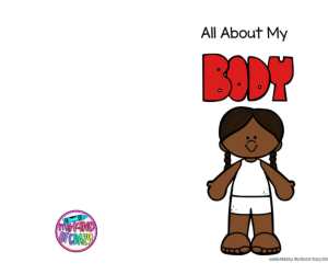 All About My Body Printable Activity Book