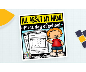 All About my Name Activity