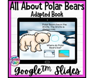 All About Polar Bear: Adapted Book