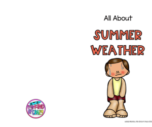 All About Summer Weather Printable Activity Book