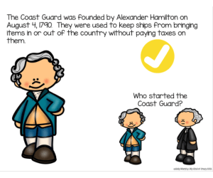 All About the Coast Guard Adapted Book: Google Slides - Special Ed