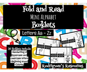 Alphabet Books - Fold and Read