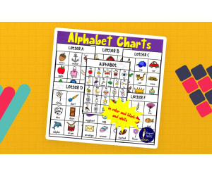 Alphabet Charts for Little Hands