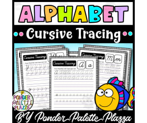 Alphabet Cursive Tracing - Alphabet Tracing Activity
