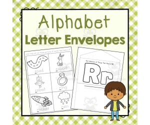 Alphabet Envelopes | Letter of the Week Activity Book