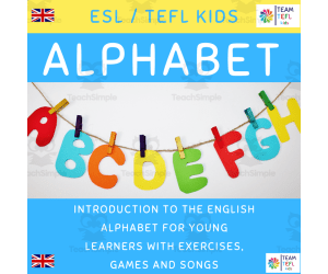 Alphabet ESL Lesson Plan For Kids and Early Learners