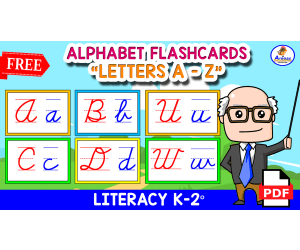 ALPHABET FLASHCARDS FOR KIDS - Letters A to Z