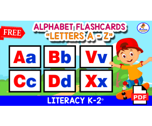 ALPHABET FLASHCARDS - Letters A to Z