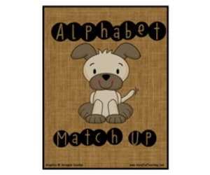 Alphabet Letter Match Up Activity