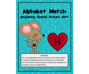 Alphabet Match Activity