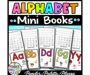 Alphabet Mini Books - Letter of the Week