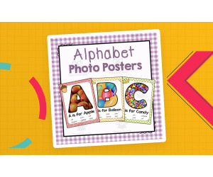 Alphabet Photo Letters | Letter of the Week Unit Companion