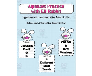 Alphabet Practice with EB Rabbit