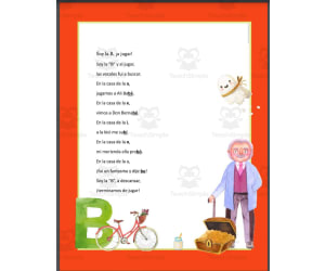 Alphabet Spanish Poetry: ¡Abrapalabra! Poemas para Aprender las Letras -B