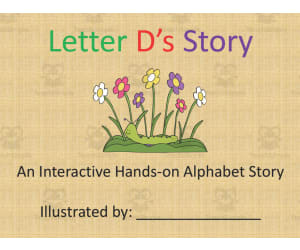 Alphabet Story Book | Letter D Interactive Book
