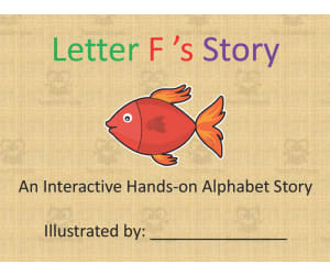 Alphabet Story Book | Letter F Interactive Book