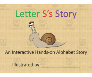 Alphabet Story Book | Letter S Interactive Book