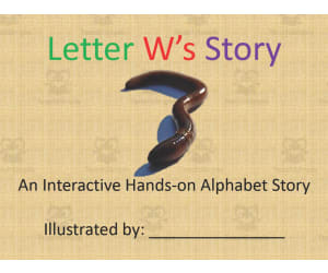 Alphabet Story Book | Letter W Interactive Book