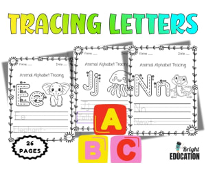 Alphabet Trace and Color Activity