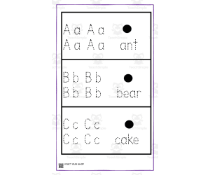Alphabet Trace & Write Booklet