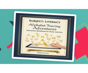 Alphabet Tracing Adventures: Interactive Workbook for Early Learners