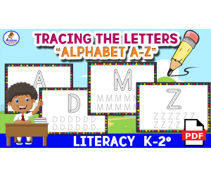 ALPHABET TRACING LETTERS - 26 Exercises Pages