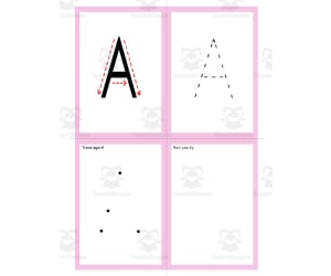 Alphabet Tracing Practice