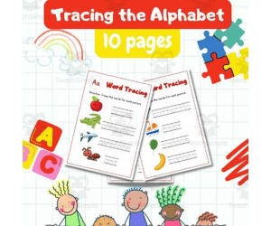 Alphabet Tracing Templates - Fast and Simple Handwriting Practice!