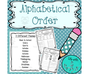 Alphabetical Order