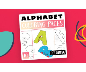 Alphabets Coloring Pages Worksheet Activity