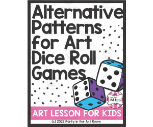 Alternative Patterns for Art Dice Roll Games