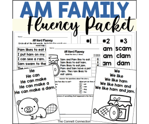 AM Words Fluency Practice