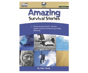 Amazing Survival Stories Book: Reading and Writing Worksheets