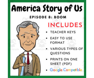 America Story of Us: Episode 8 - "Boom" - Complete Video Guide