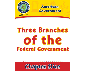 American Government: Three Branches of the Federal Government Gr. 5-8