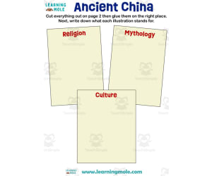Ancient China Activity