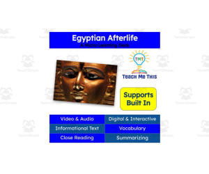 Ancient Egypt | Reading Comprehension Deck | Interactive Lesson