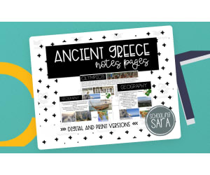 Ancient Greece Social Studies Notes (Aligned to 3rd Grade VA SOLs)