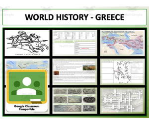 Ancient Greece World History Unit