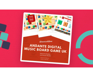 Andante Digital Music Board Game - UK Version