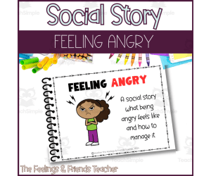 Anger Management Social Story: Interoception & Coping Strategies
