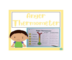 Anger Thermometer Worksheet