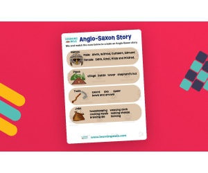 Anglo-Saxon Story Activity
