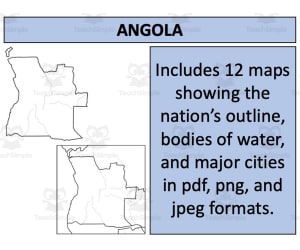 Angola Map Resources