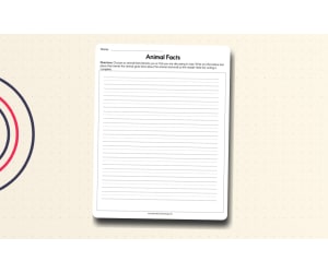 Animal Facts Worksheet